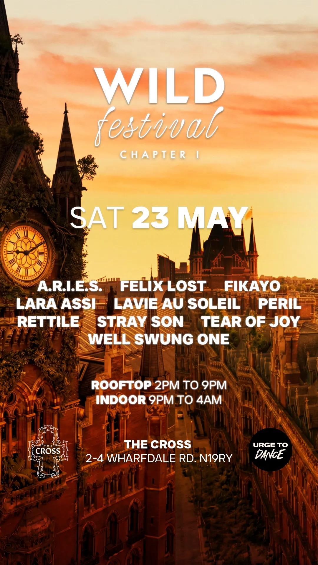 WILD FESTIVAL CHAPTER1 event poster