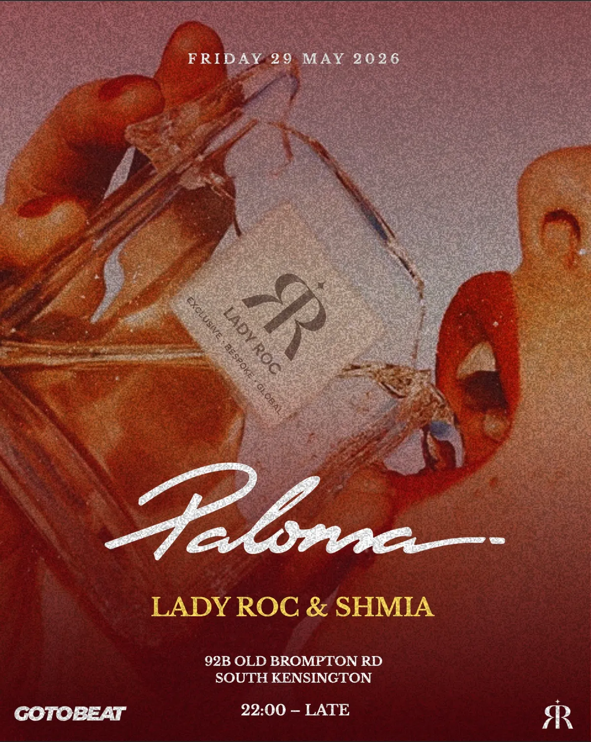 Lady Roc & Friends event poster
