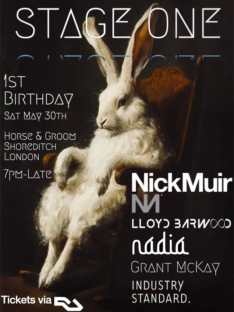 Stage One event poster