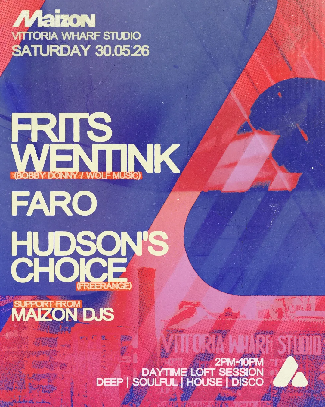 Frits Wentink (Bobby Donny / Wolf Music) - Day into Night / Loft Party event poster