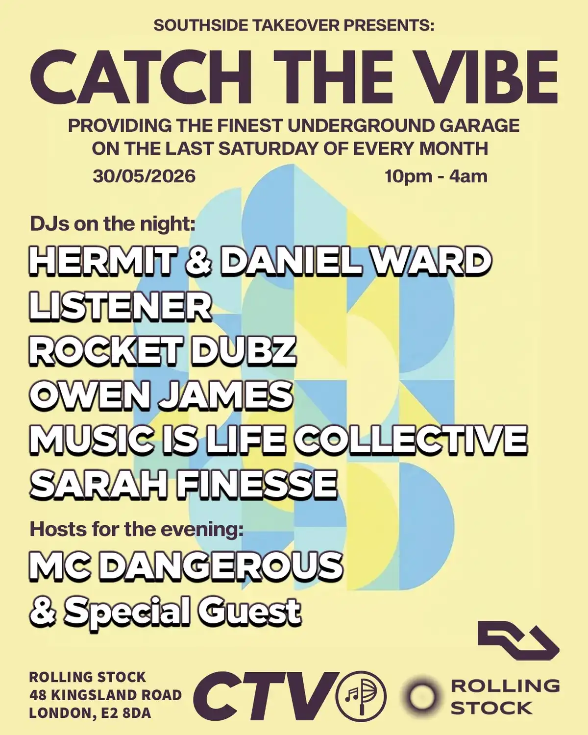 Catch The Vibe event poster