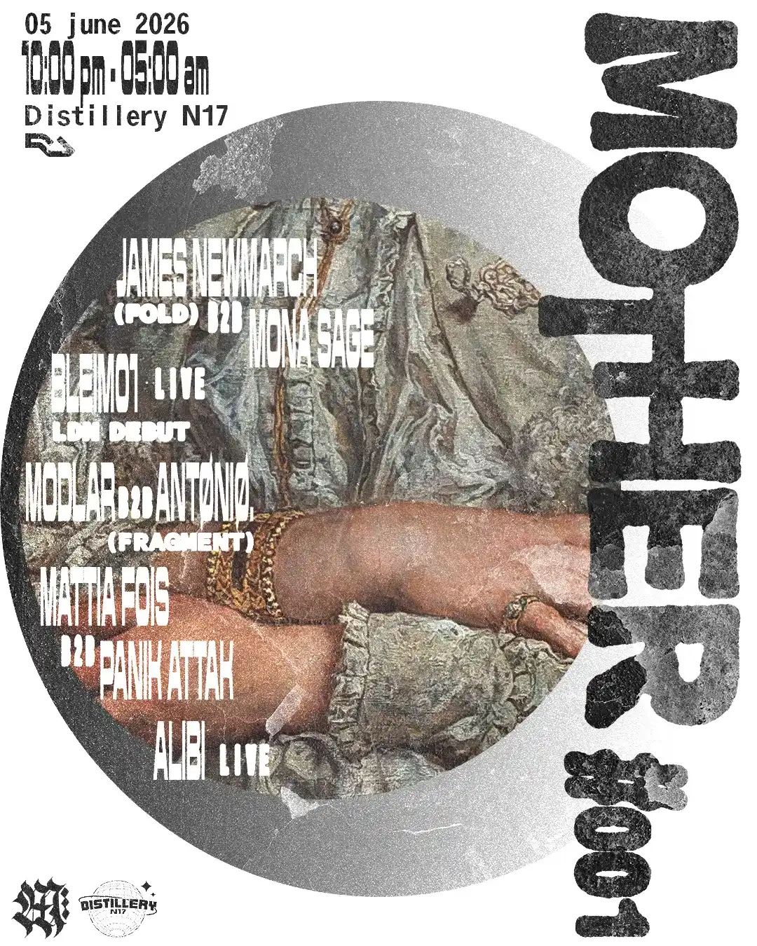 Mother #001 event poster
