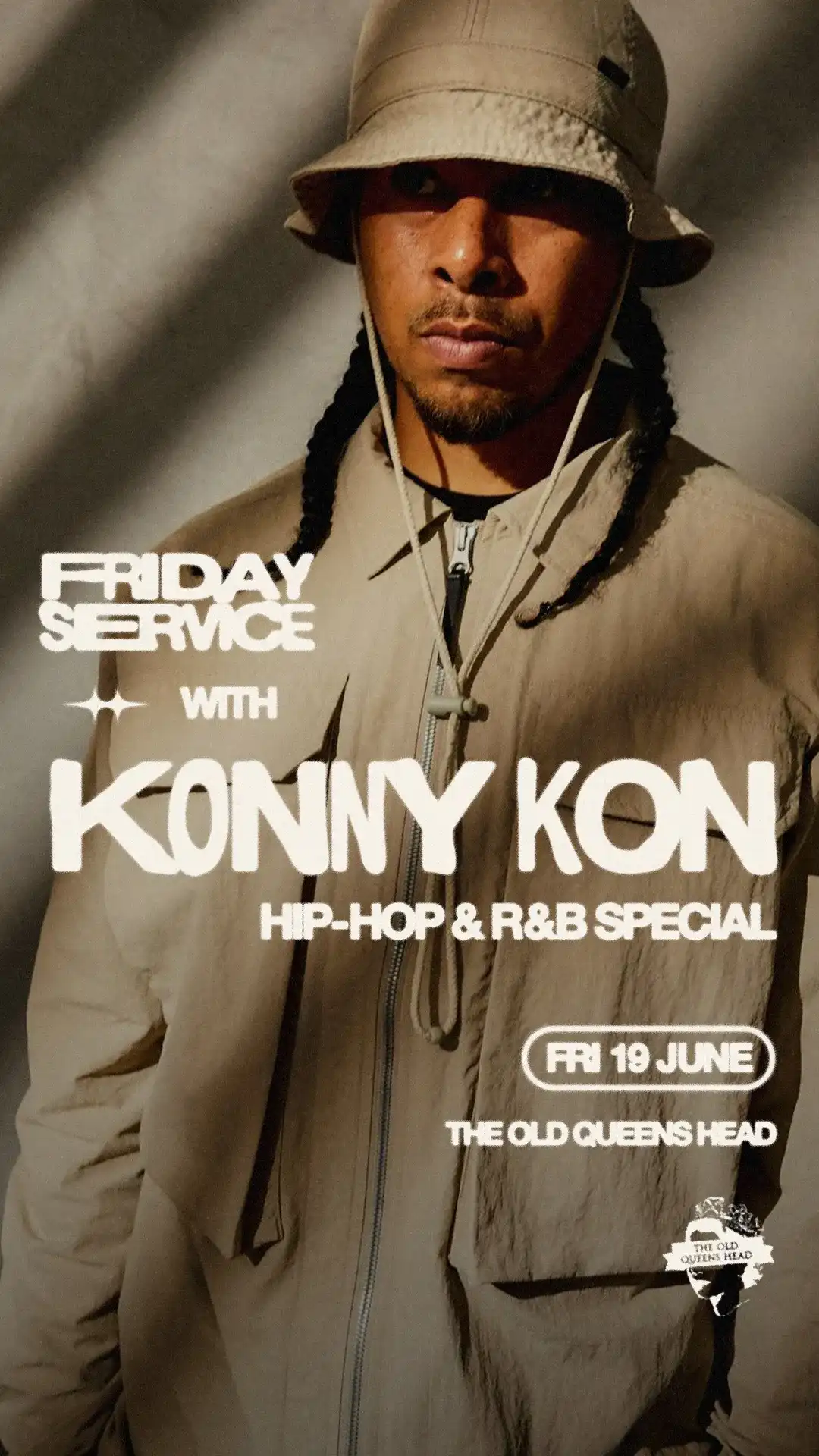 Konny Kon [Children of Zeus] DJ Set: Hip-Hop & R&B Special event poster