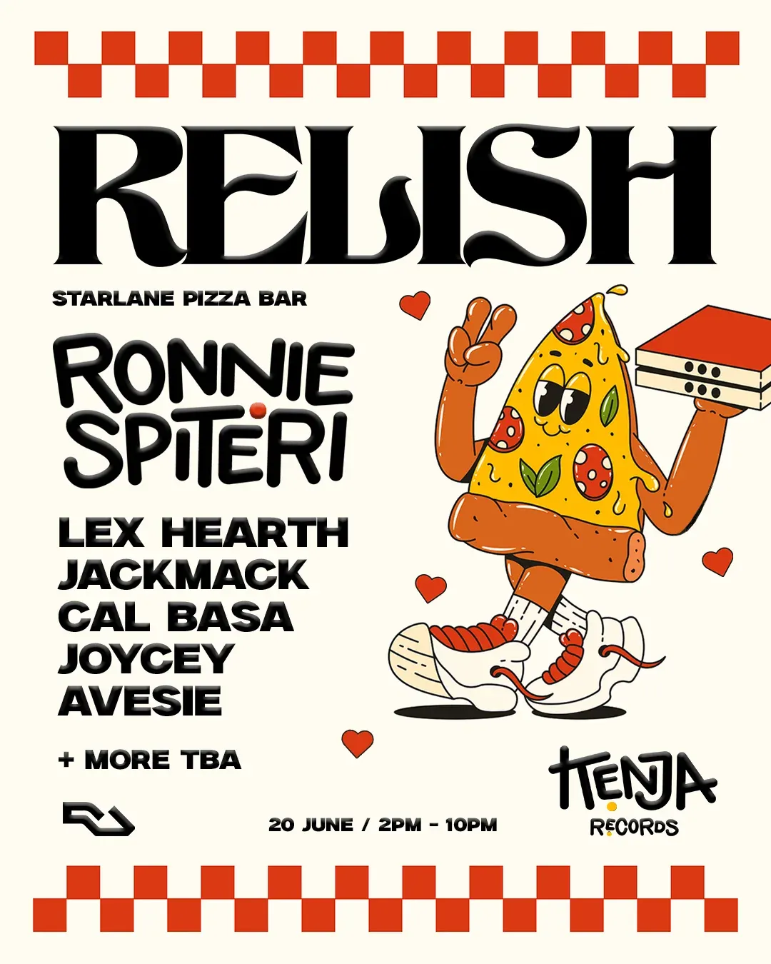 RELISH x Kenja Records event poster