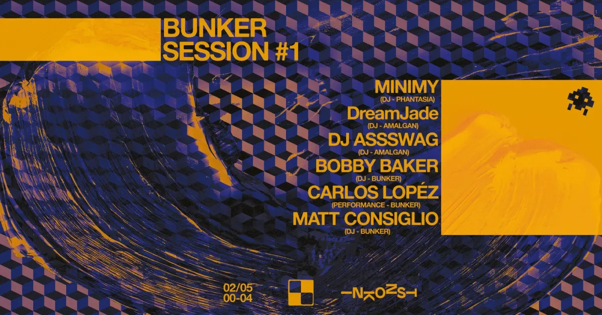 BUNKER SESSION #1 event poster