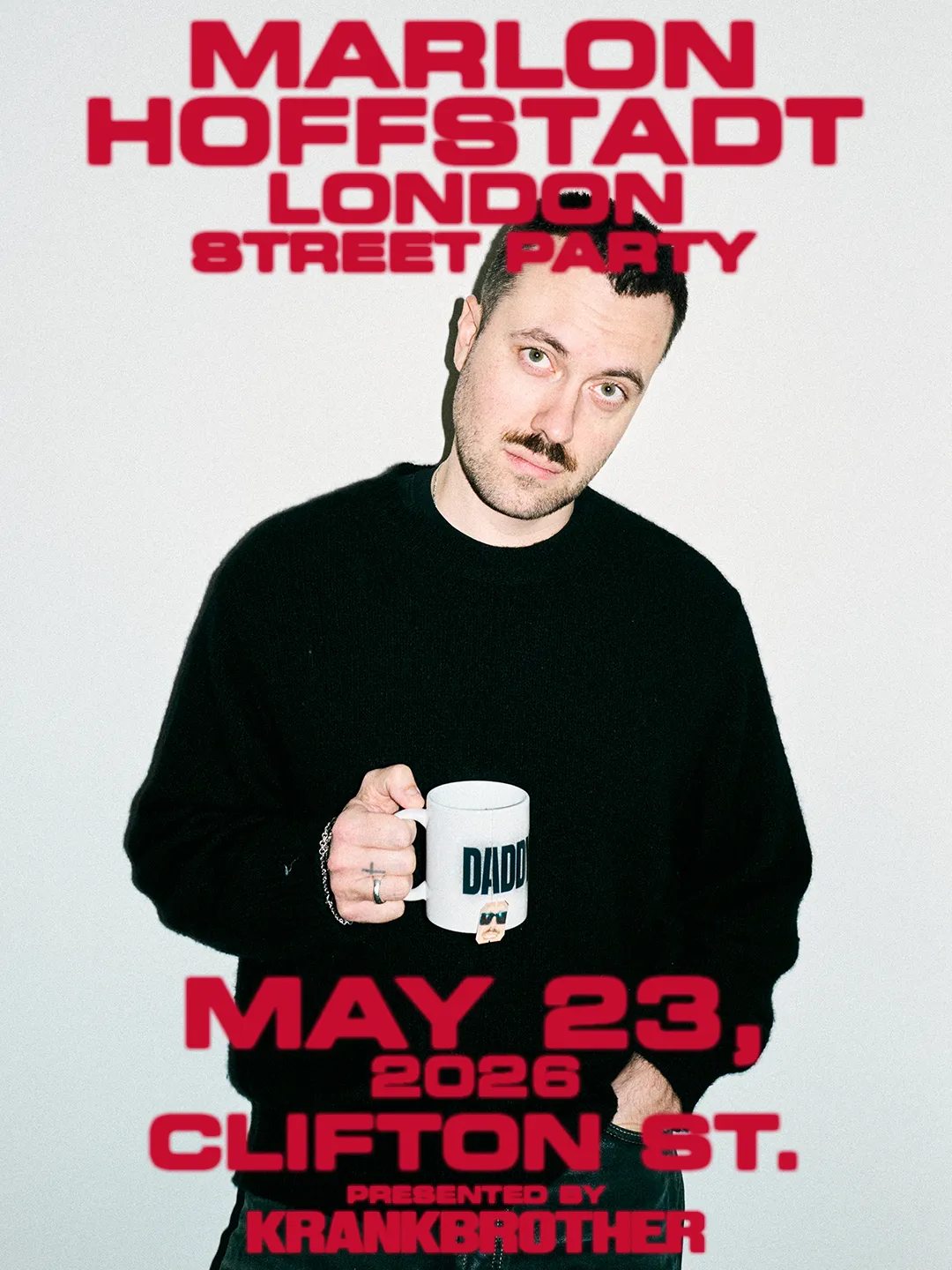 Marlon Hoffstadt Street Party event poster