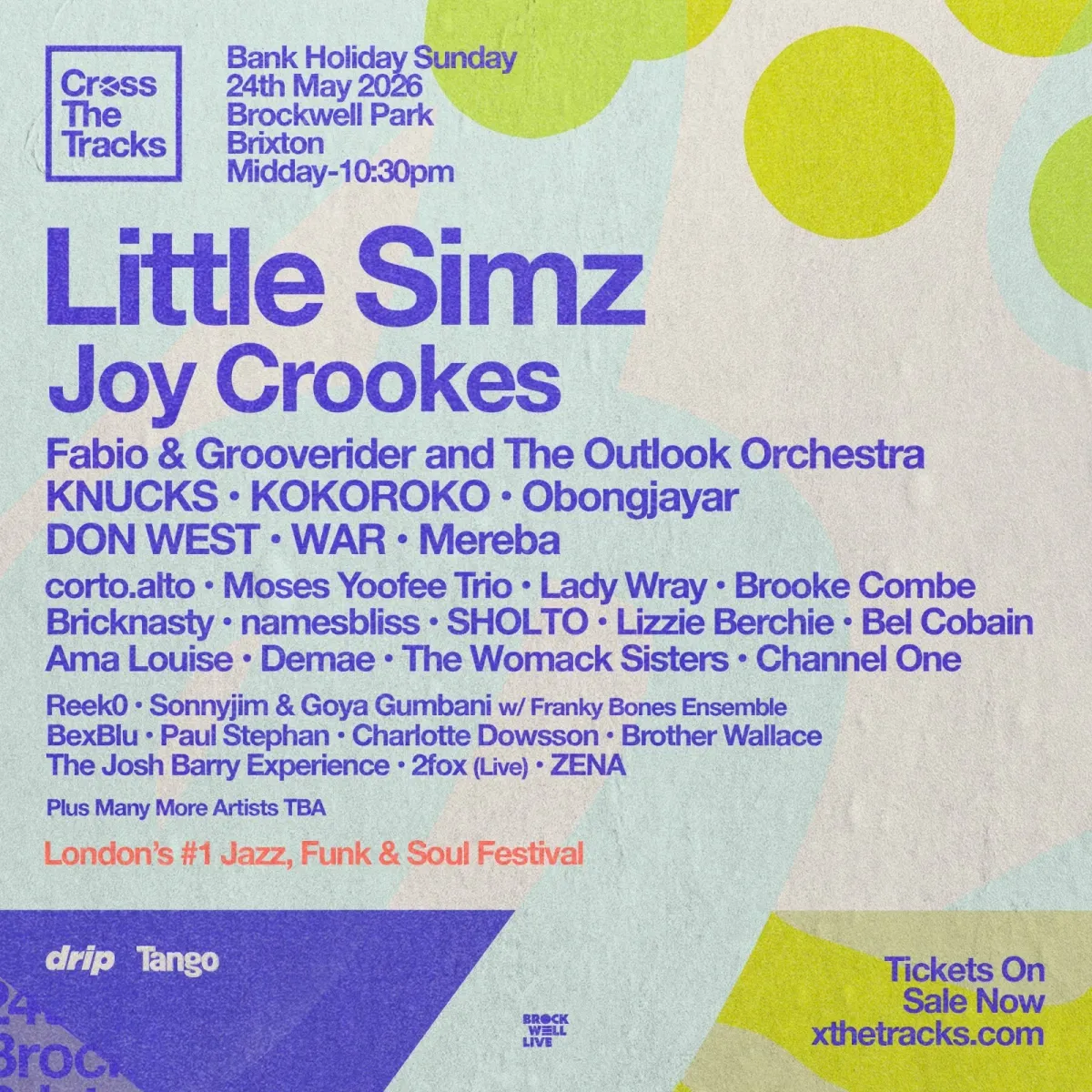 Cross The Tracks 2026 event poster