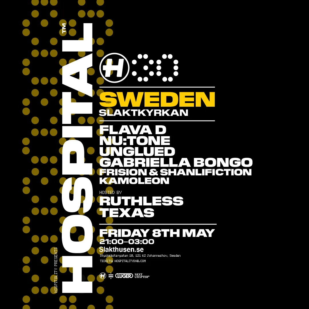 Hospital30 Sweden event poster