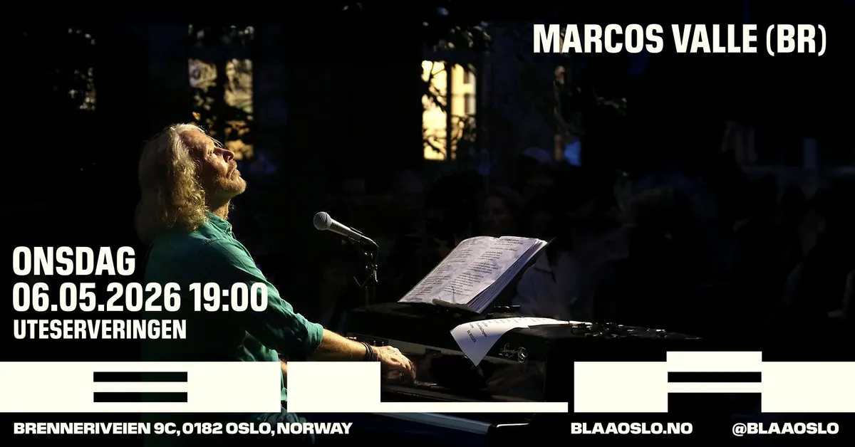 Marcos Valle event poster