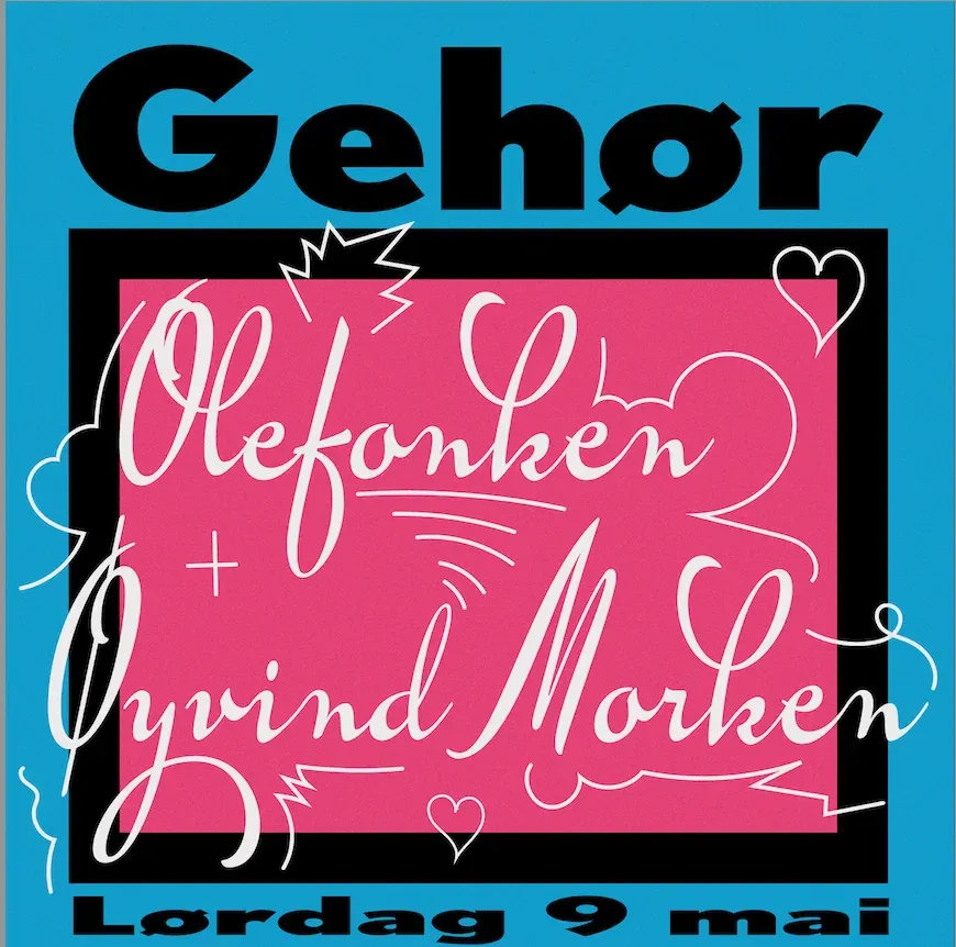 Olefonken & Øyvind Morken event poster