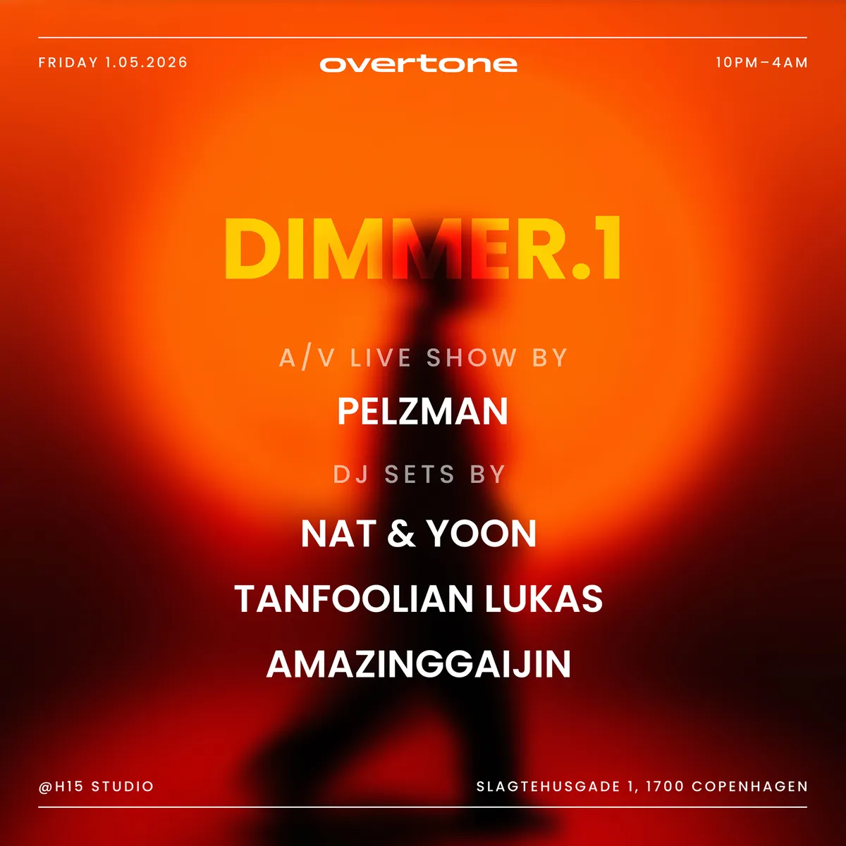 Dimmer.1 event poster