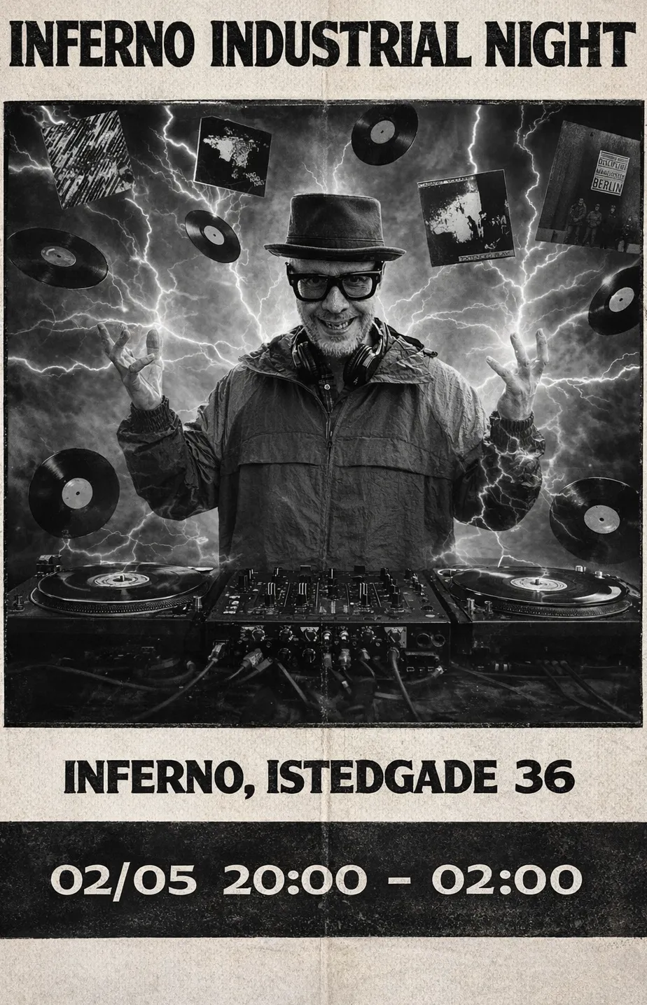 Inferno Industrial Night event poster
