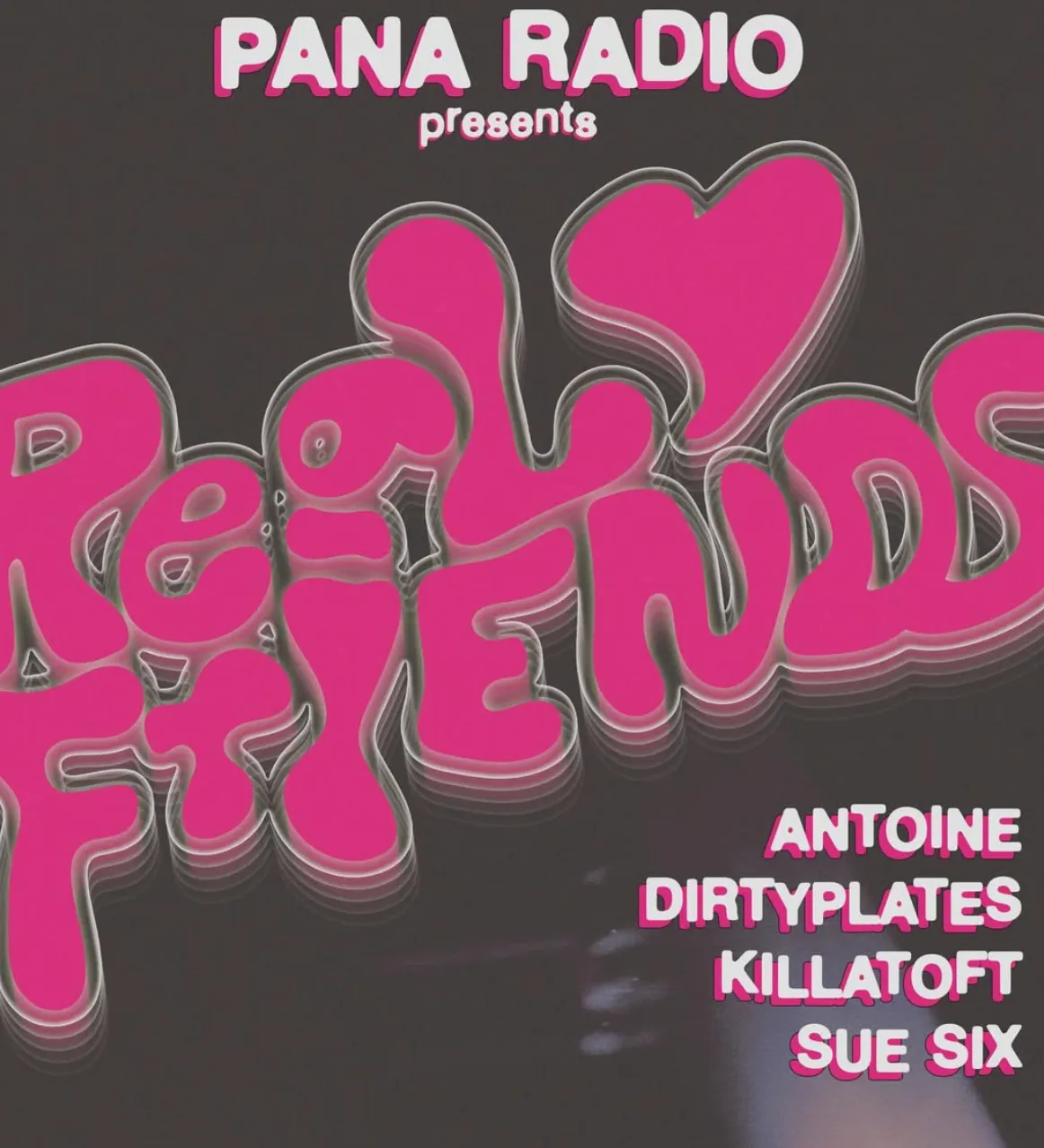 Pana Radio presents: Real Friends event poster