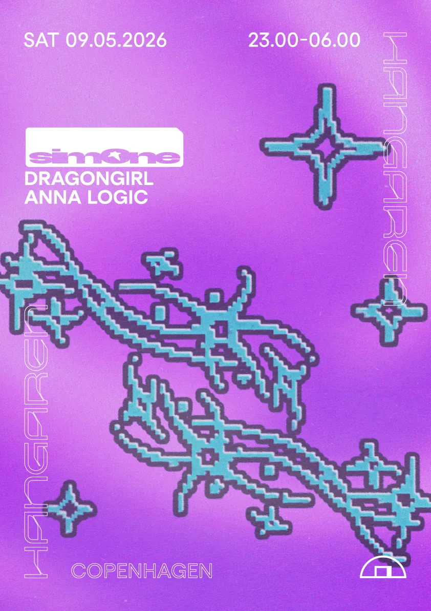 sim0ne, dragongirl, Anna Logic event poster