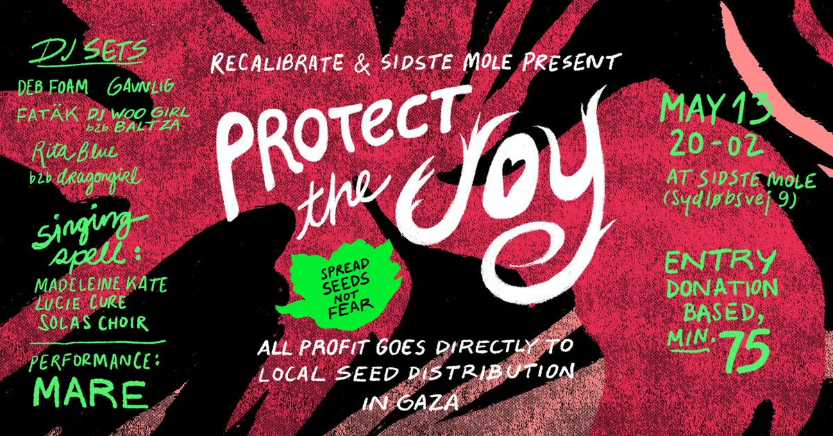 Recalibrate: Protect the Joy event poster