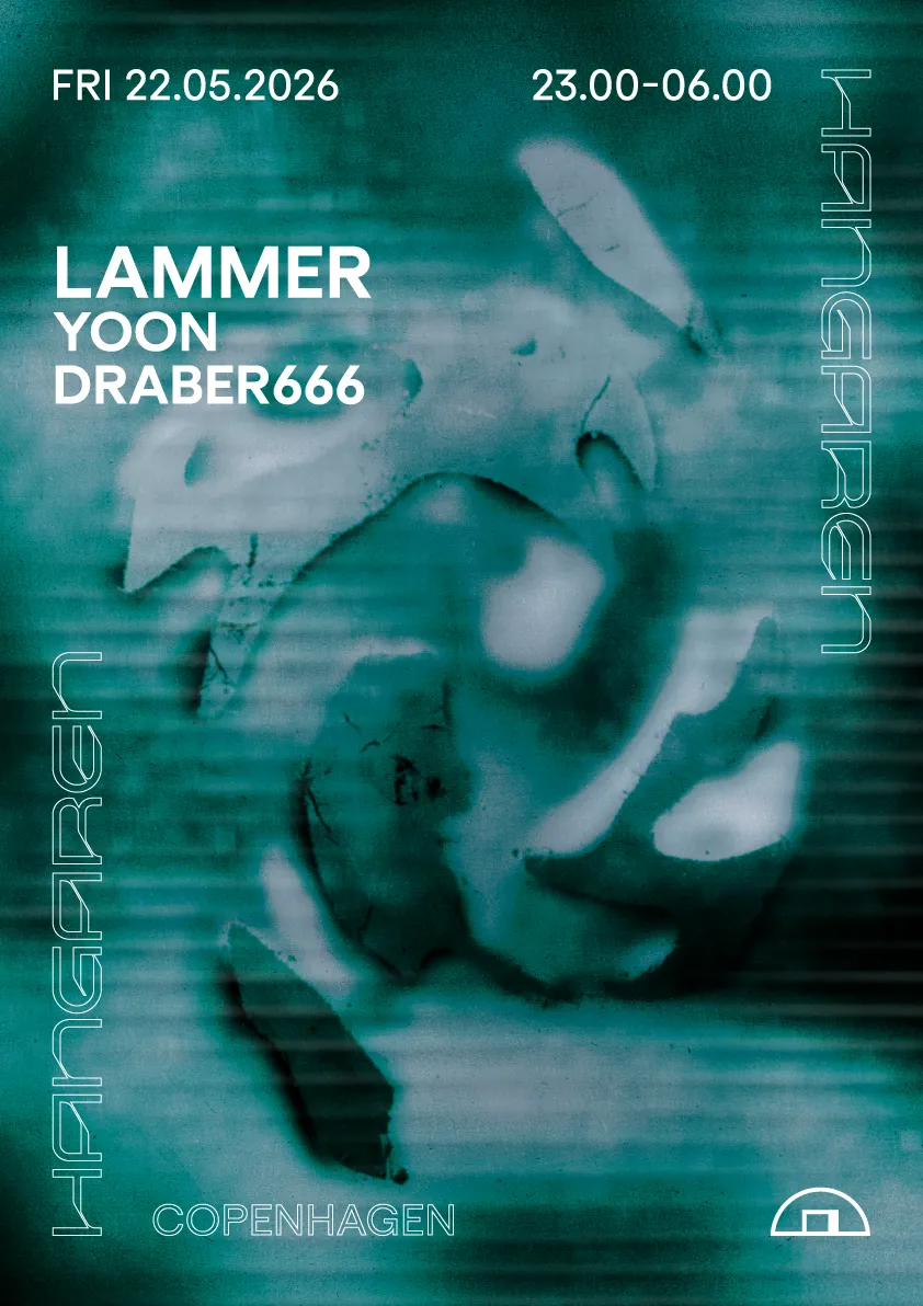 LAMMER, YOON, DRABER666 event poster