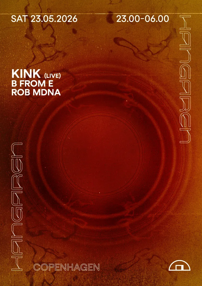 KiNK (live), B From E, Rob Mdna event poster