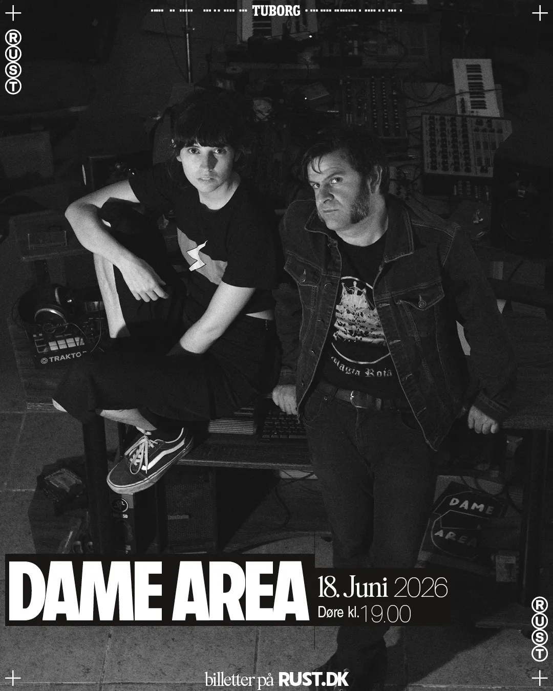 Dame Area (ES) // RUST event poster