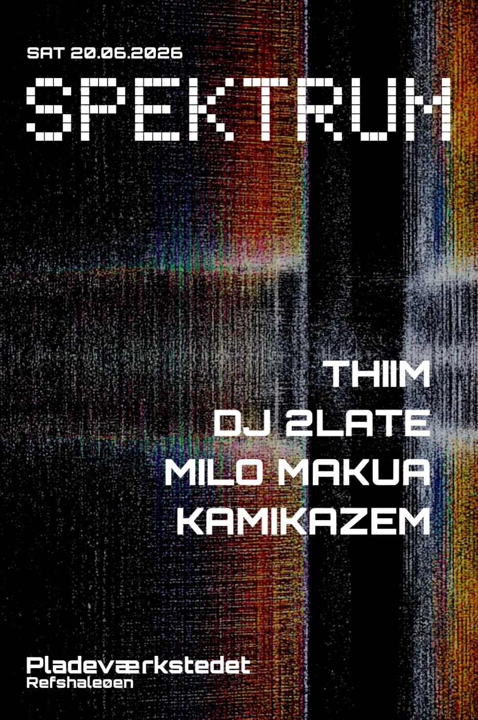 SPEKTRUM event poster