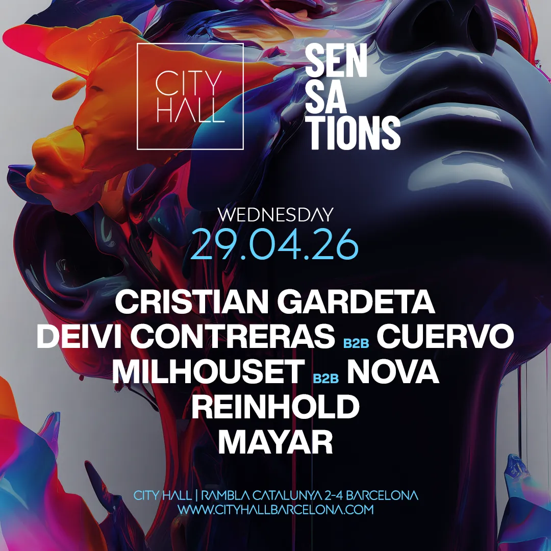 City Hall PRES . SENSATIONS event poster