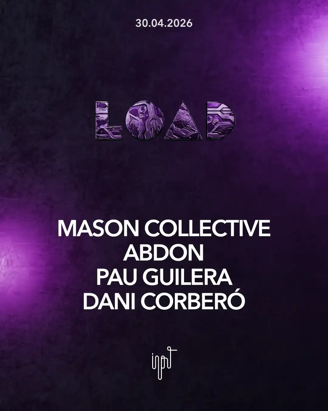 LOAD pres Mason Collective event poster