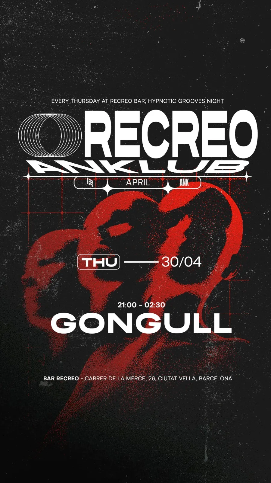 ANKLUB 017 event poster