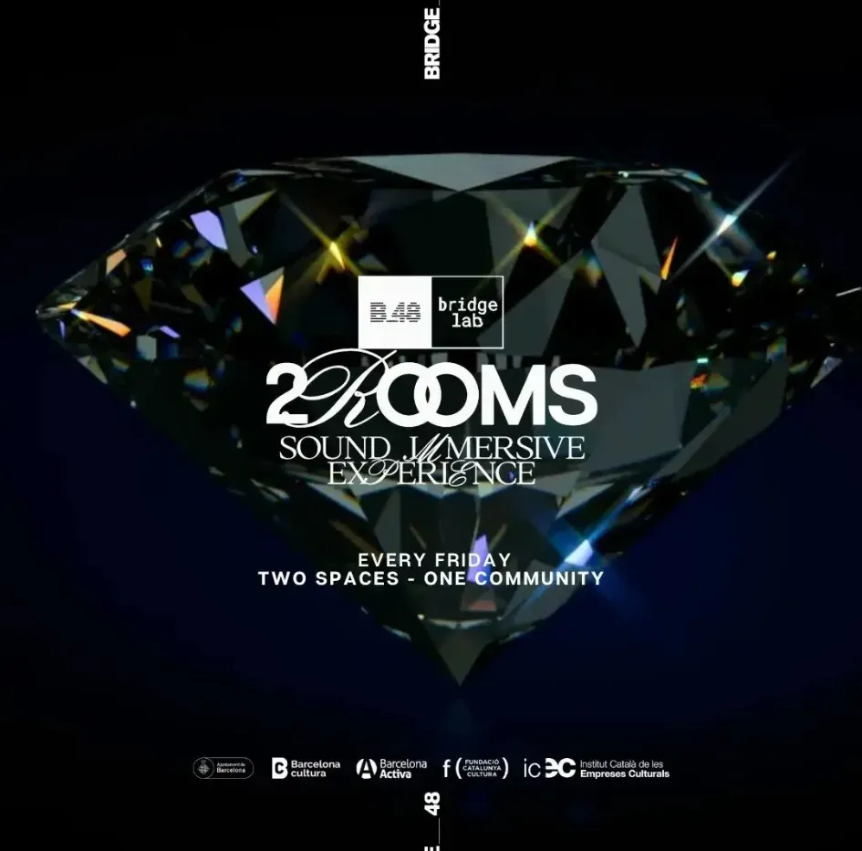 B_48 2ROOMS - [Live & Lab] event poster