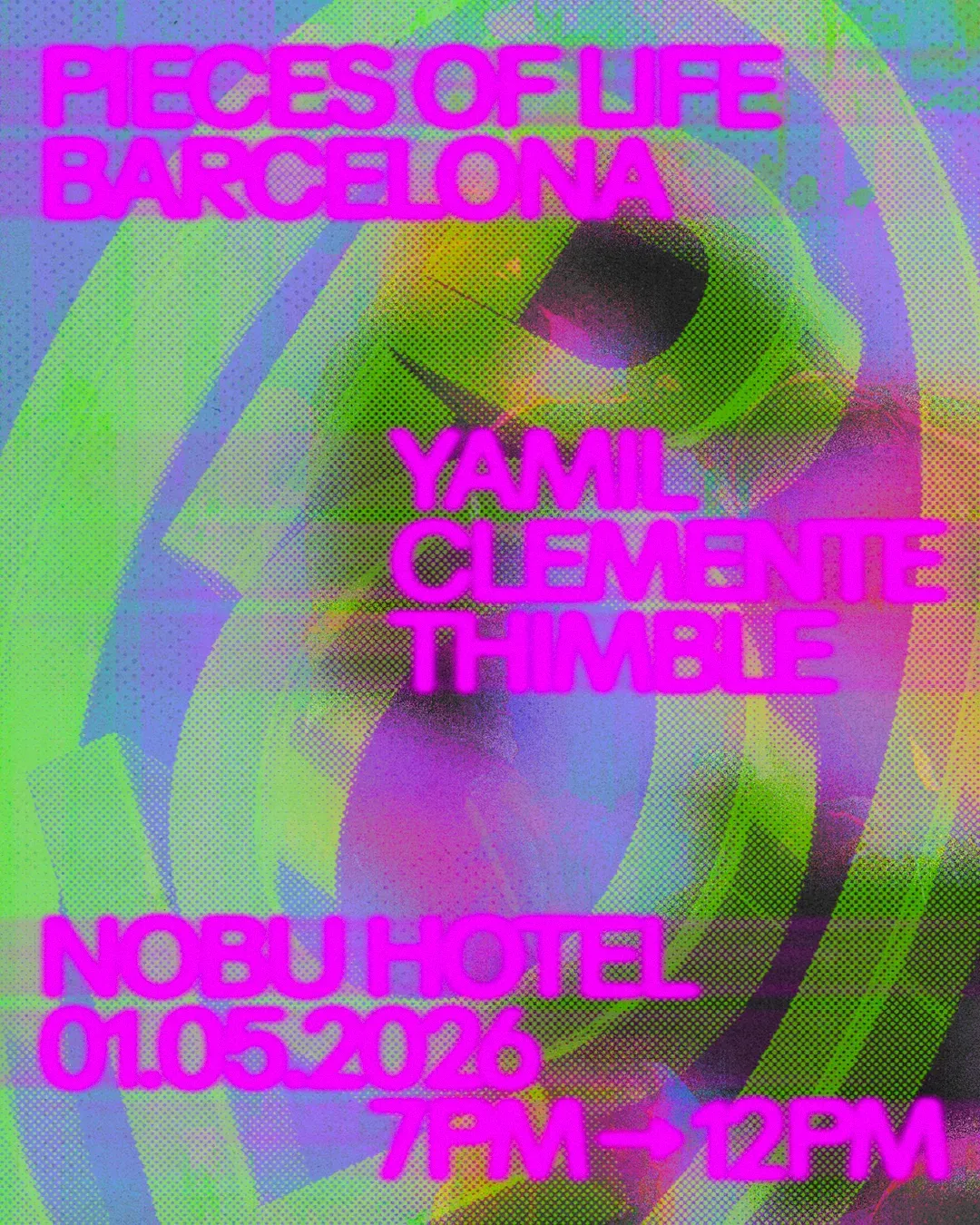 Pieces of Life Barcelona — Rooftop Edition event poster