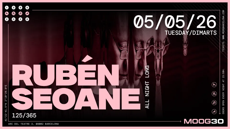 Rubén Seoane (All Night Long) event poster