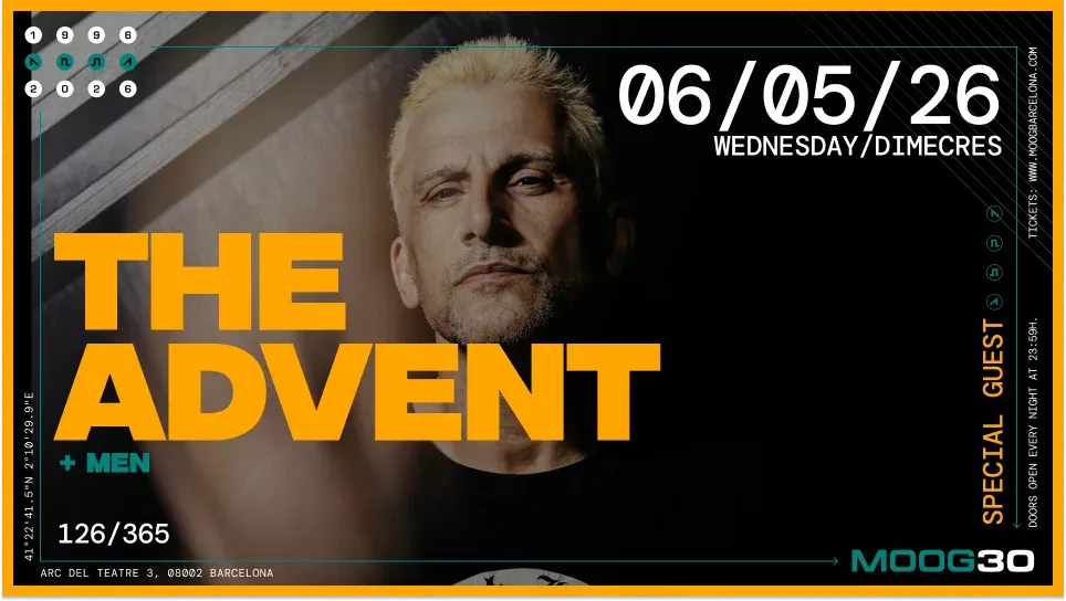 The Advent + MEN event poster