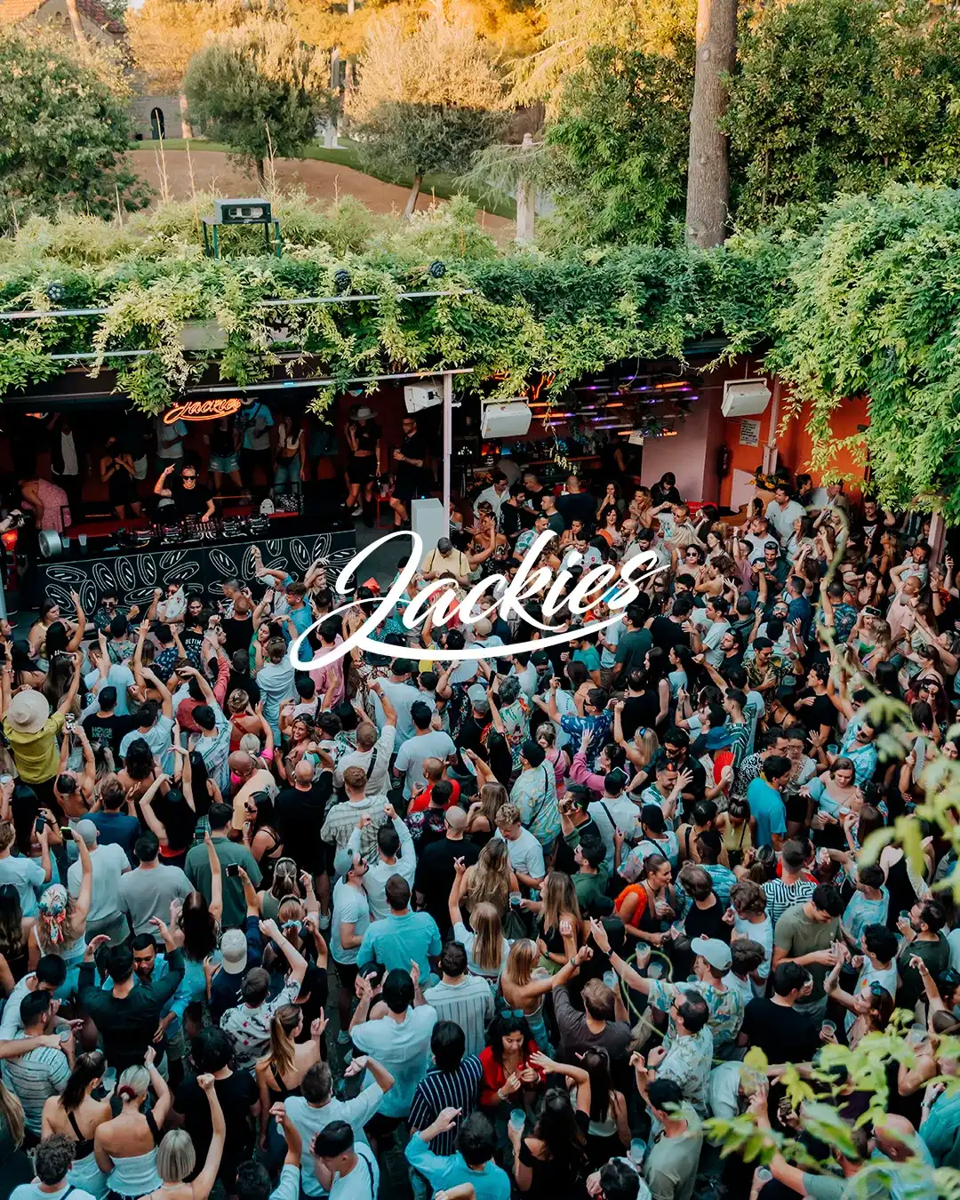 Jackies Open Air Daytime - OFF BCN 2026 event poster