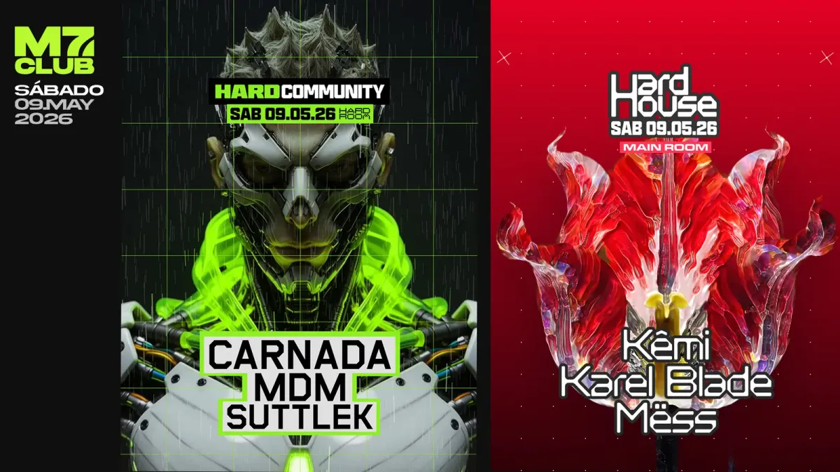 HARD COMMUNITY[Carnada, MDM & SuttleK] HARD HOUSE [Kêmi, Karel Blade & Mëss] event poster