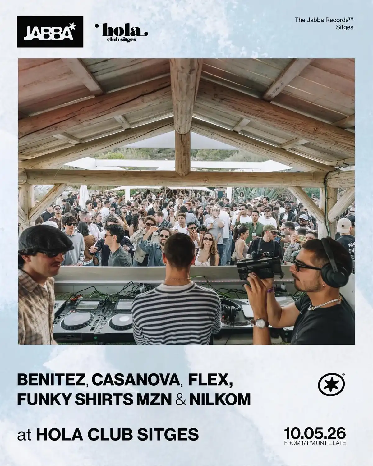 JABBA RECORDS OPEN AIR BEACH PARTY event poster