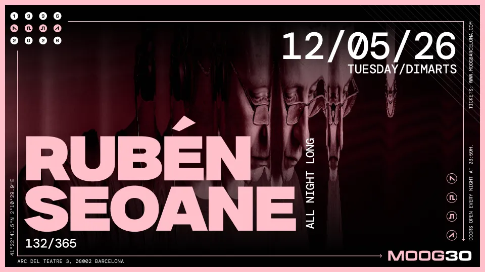 Rubén Seoane (All Night Long) event poster