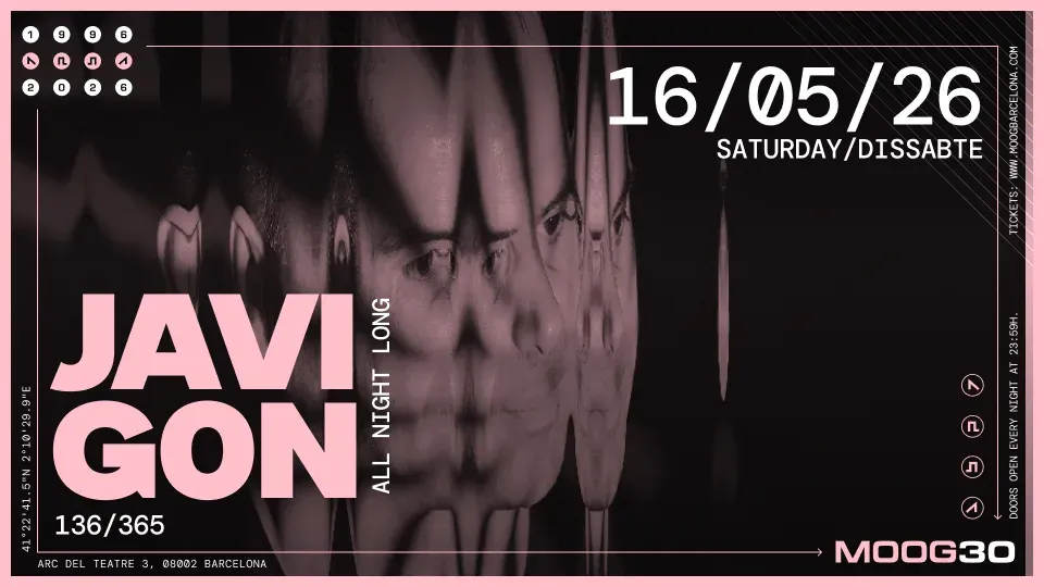 Javi gOn (All Night Long) event poster