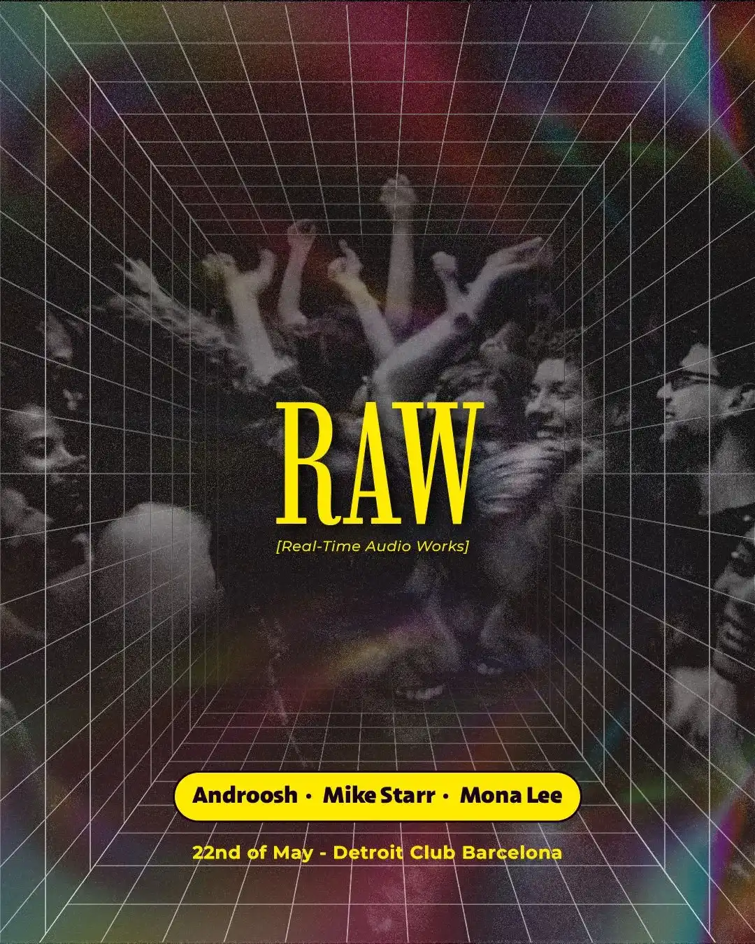 RAW with Mike Starr event poster