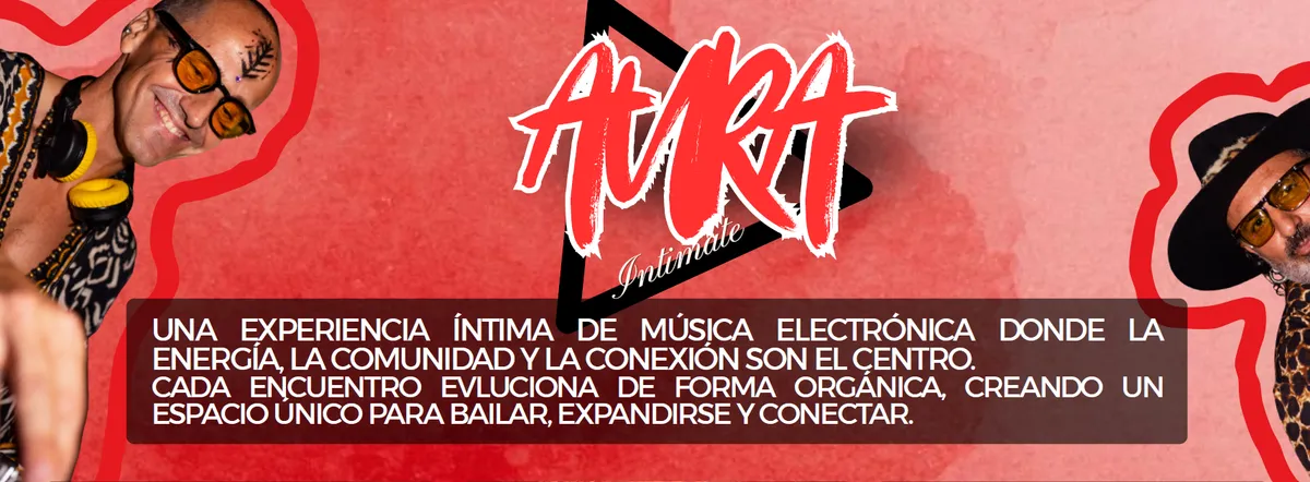 Aura Club event poster