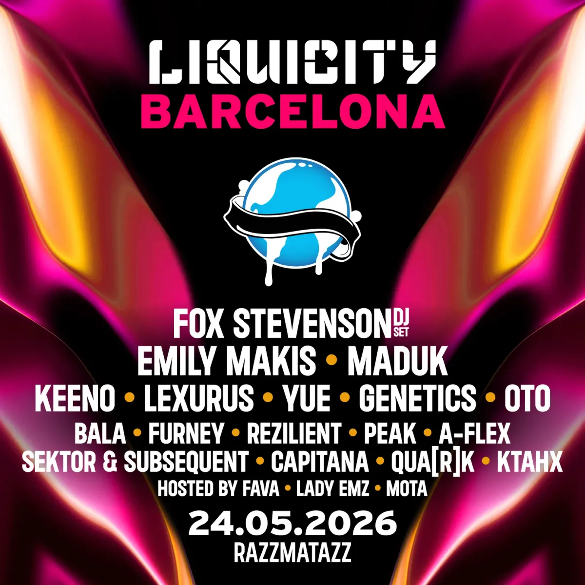 Liquicity Barcelona 2026 event poster