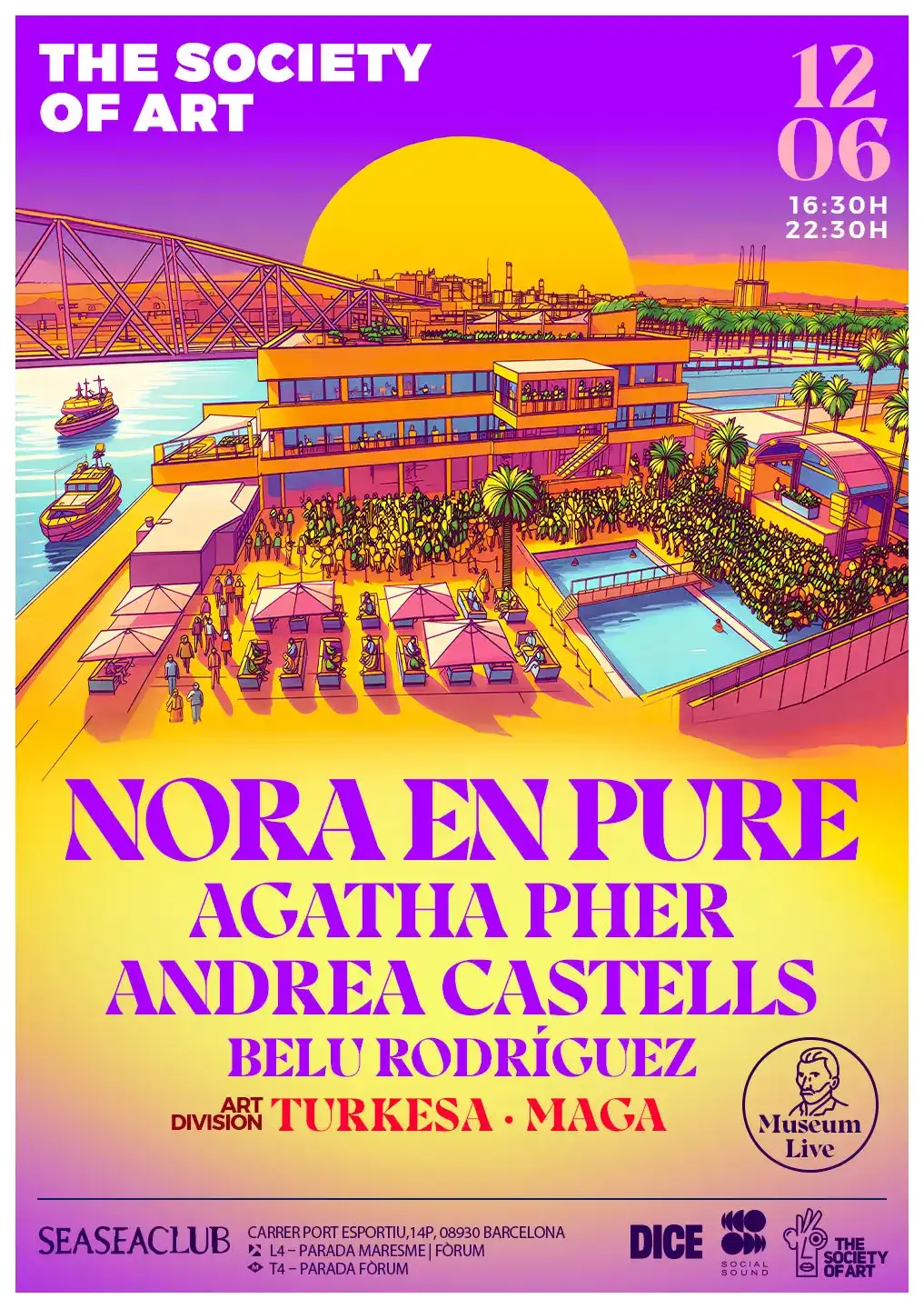 TSO: Nora En Pure ( Open Air ) event poster