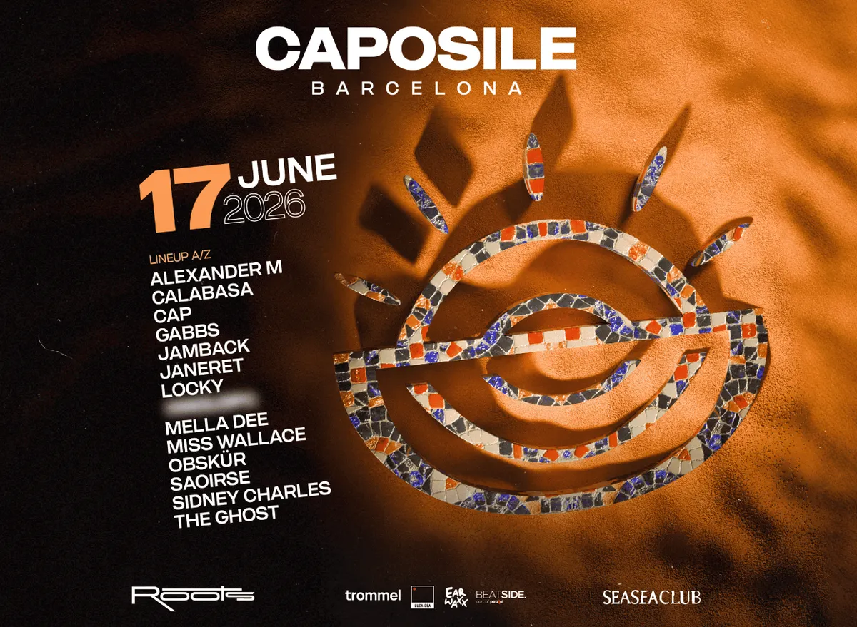 CAPOSILE OFF BARCELONA WITH ROOTS event poster