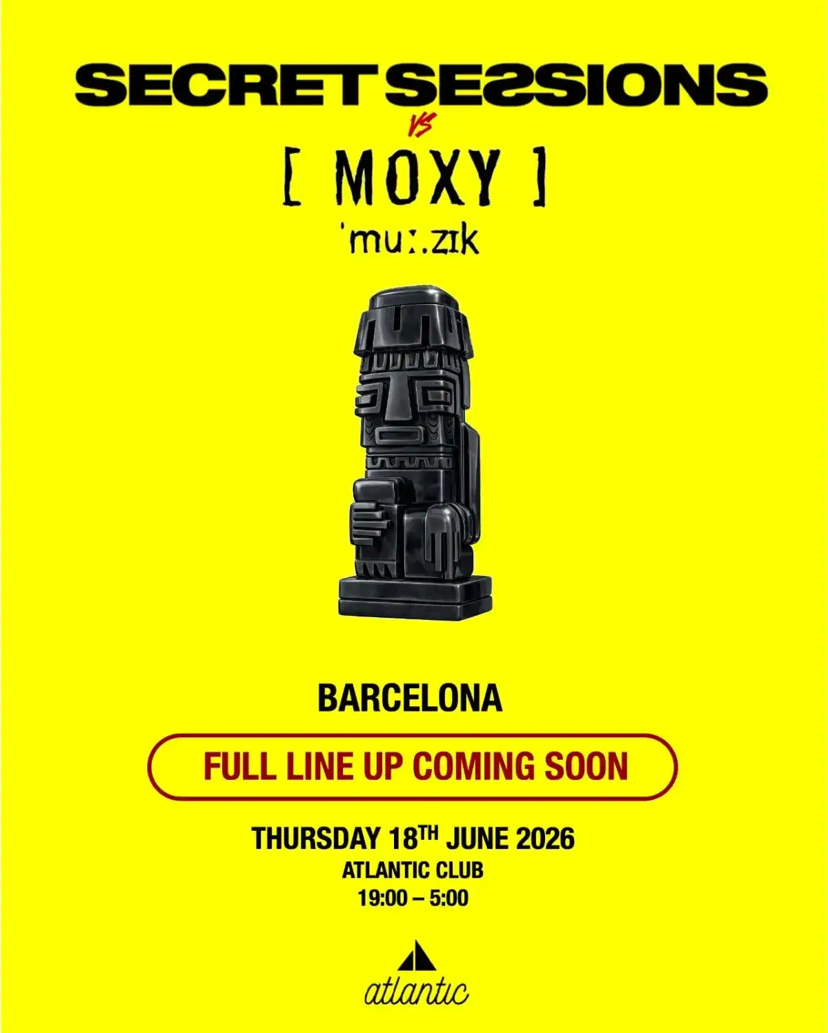 SECRET SESSIONS x MOXY MUZIK OFFWEEK - Sunset -> Night event poster