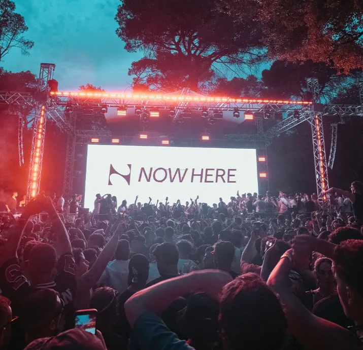 Output pres. NOW HERE with Paco Osuna, Loco Dice, Ilario Alicante - OFFBCN 26 event poster