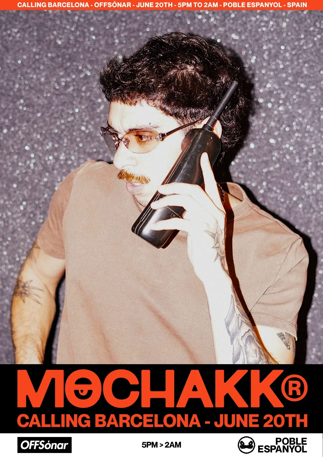 OFFSónar 2026 Mochakk Calling event poster