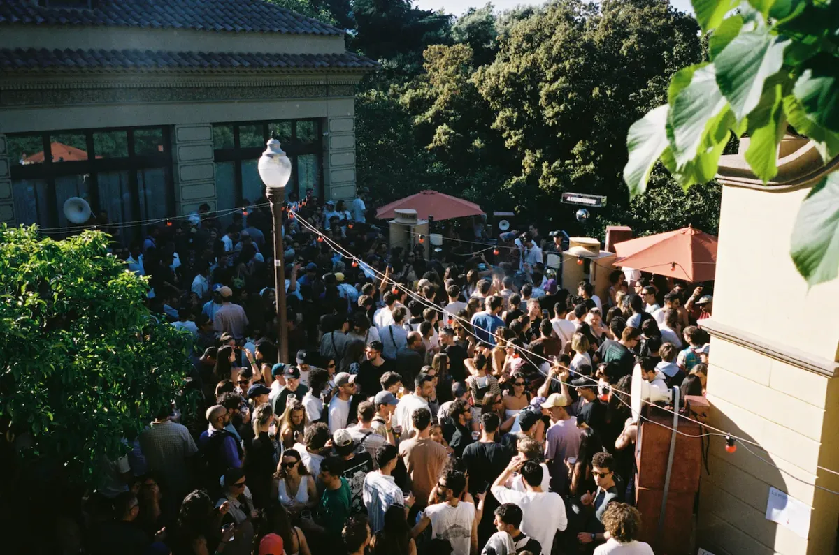 AUDIODISE Sant Joan Park open-air Montjuïc pres. Satoshi Tomiie (extended set) event poster