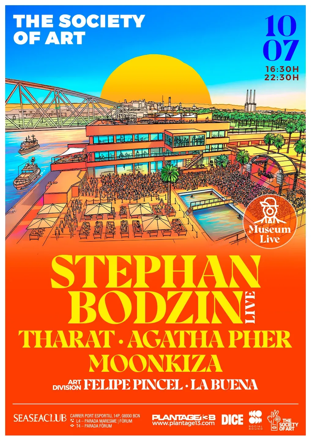 TSOA: Stephan Bodzin Live ( Open Air ) event poster