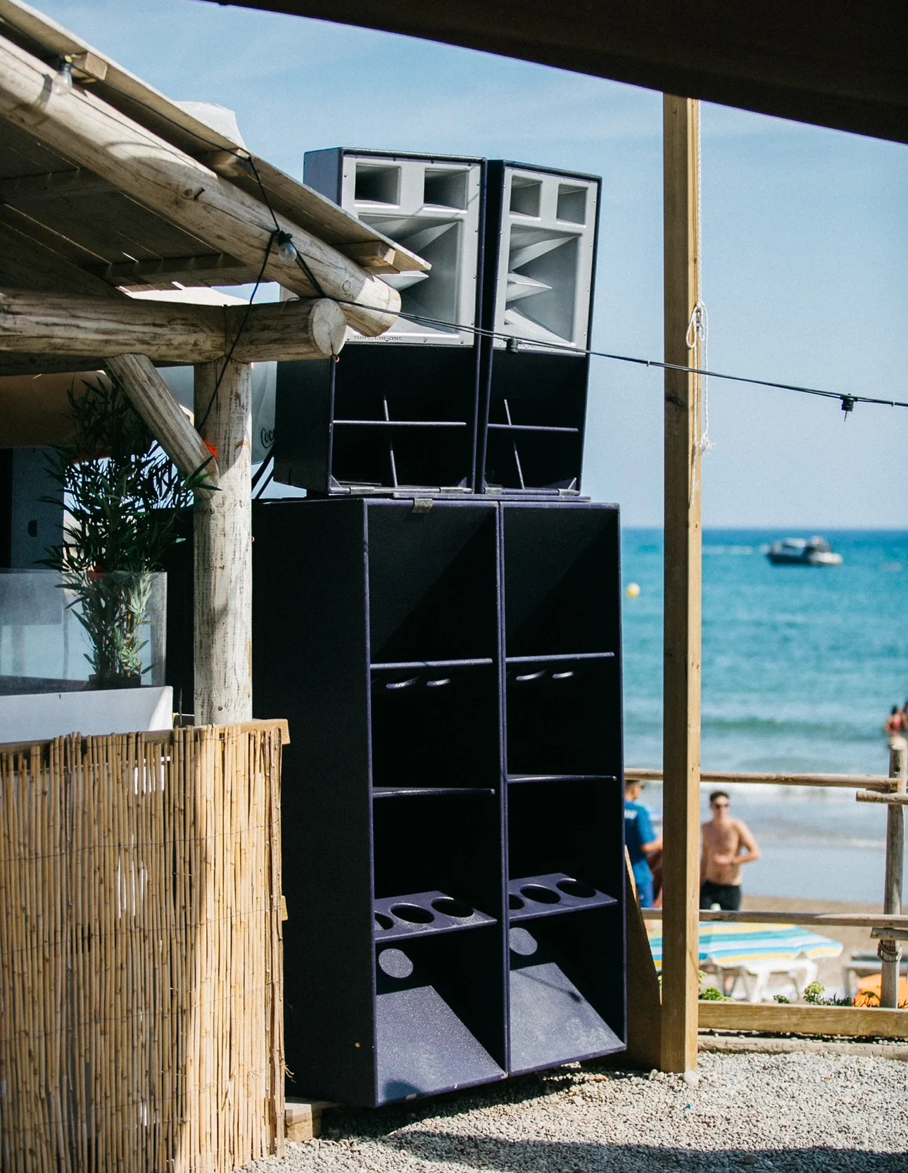 OPEN AIR BEACH PARTY event poster