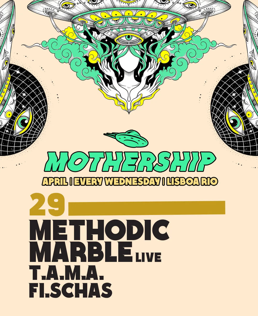 MOTHERSHIP event poster