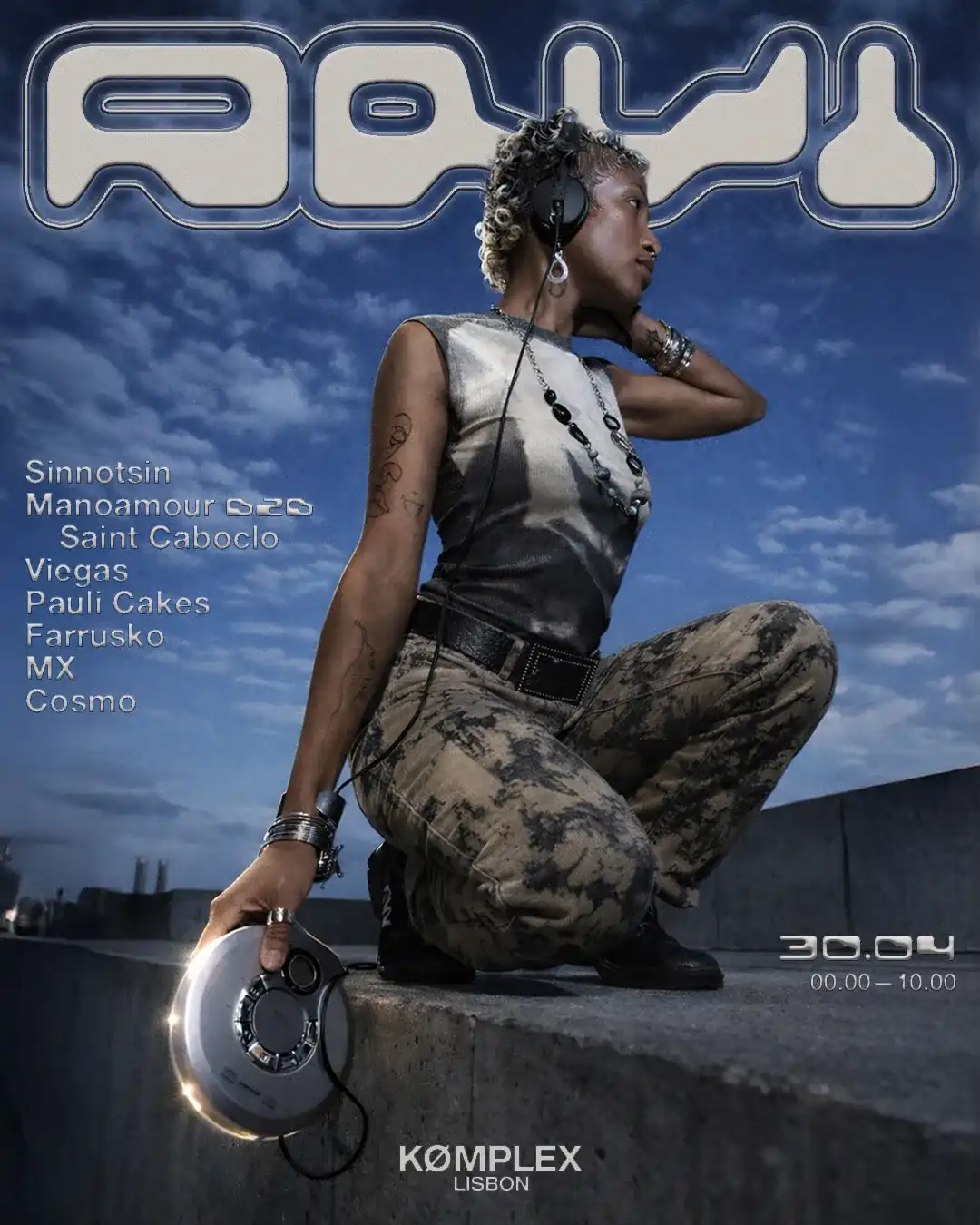 ARVI KOMPLEX event poster