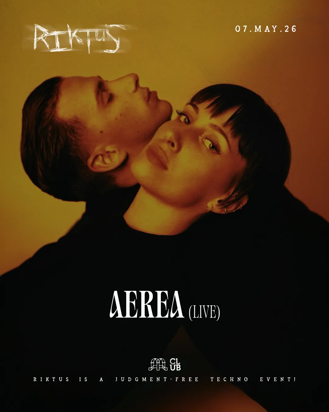 Riktus with AEREA (Live) event poster