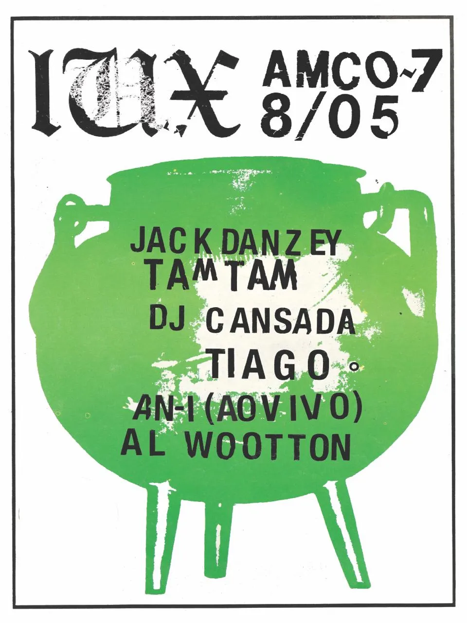 A MINHA CASA OCUPA event poster